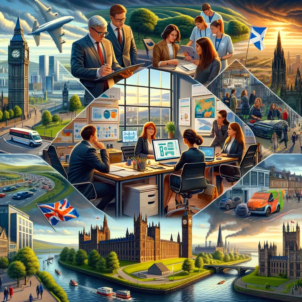 Working abroad in Scotland as an example